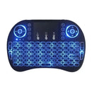 Teclado Mini USB com LED e Touchpad