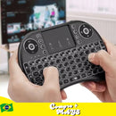 Teclado Mini USB com LED e Touchpad