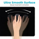 Mousepad Pequeno Preto e Branco com Mapa Topográfico