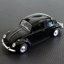 Miniatura de Carro Fusca = Modelo Diecast Metálico com Ação de Retrocesso