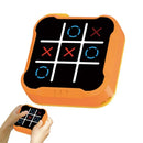 Jogo de Tabuleiro Multifuncional Tic-Tac-Toe - Jogo de Mesa Montessori e Quebra-Cabeça para Crianças e Adultos