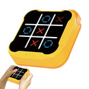 Jogo de Tabuleiro Multifuncional Tic-Tac-Toe - Jogo de Mesa Montessori e Quebra-Cabeça para Crianças e Adultos