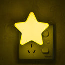 LED Estrelas, Lâmpada de Noite com Plugue EU/US para Decoração de Casa, Quarto, Berço e Corredor