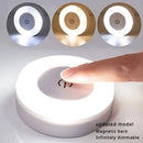 Luz Noturna LED Portátil Recarregável via USB para Sala de Estar e Quarto - Decoração de Casa, Iluminação de Ambiente