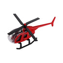 Brinquedo Helicóptero Infantil Modelo Avião de Simulação em Liga Metálica com Som e Luz - Presente para Crianças
