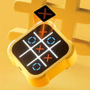 Jogo de Tabuleiro Multifuncional Tic-Tac-Toe - Jogo de Mesa Montessori e Quebra-Cabeça para Crianças e Adultos