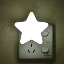 LED Estrelas, Lâmpada de Noite com Plugue EU/US para Decoração de Casa, Quarto, Berço e Corredor