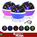 Projetor de Estrelas Galaxy Star Master 360° - Luminária Decorativa com Efeito Relaxante de Céu Noturno para Quartos, Festas e Ambientes