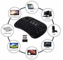 Teclado Mini USB com LED e Touchpad