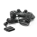 Controle para  PS2 Com Fio - Cor Preto