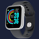 D20 Pro Y68 Smartwatch Relógio Inteligente Resistente Á Água Com Marcação De Batimentos Bluetooth -Envio Imediato