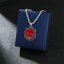 Colar Fashion Street Homem Fogo - Colar Masculino e Feminino Hip Hop