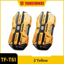 Fones Bluetooth Transformers TF-T51 – Potência e Estilo em Cada Batida