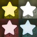 LED Estrelas, Lâmpada de Noite com Plugue EU/US para Decoração de Casa, Quarto, Berço e Corredor