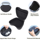 Bolsa de Viagem para Controle Compatível com Switch Pro Controller, Controle PS5, Controle Xbox, Estojo Compacto de Casca Dura