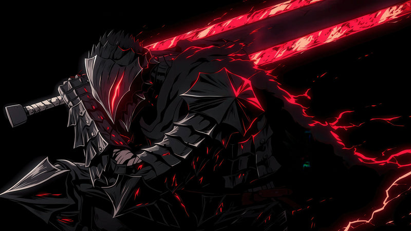 Guts – Berserk: Estátua PVC Branded Warrior (Modelo Colecionável)