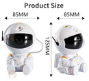 Robô Projetor Astronauta com Controle Remoto, Luz Noturna de Céu Estrelado, Lâmpada de Projeção LED - Brinquedo Divertido para Crianças, Quarto, Festa em Casa e Presente de Aniversário