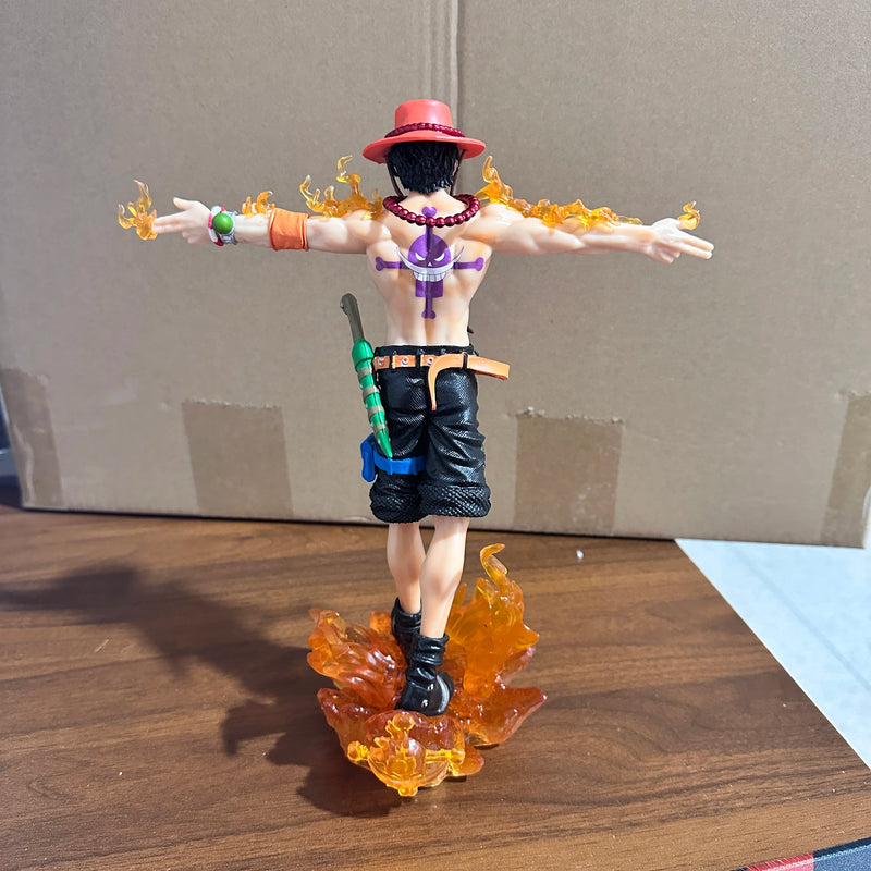 Portgas D. Ace – One Piece (28cm, com Luz) - Action Figure