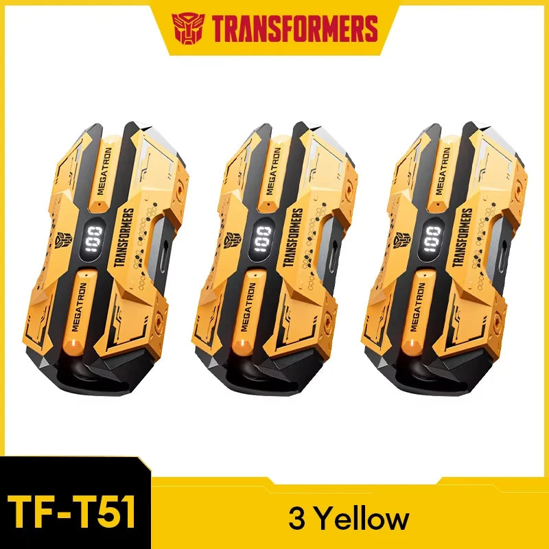 Fones Bluetooth Transformers TF-T51 – Potência e Estilo em Cada Batida