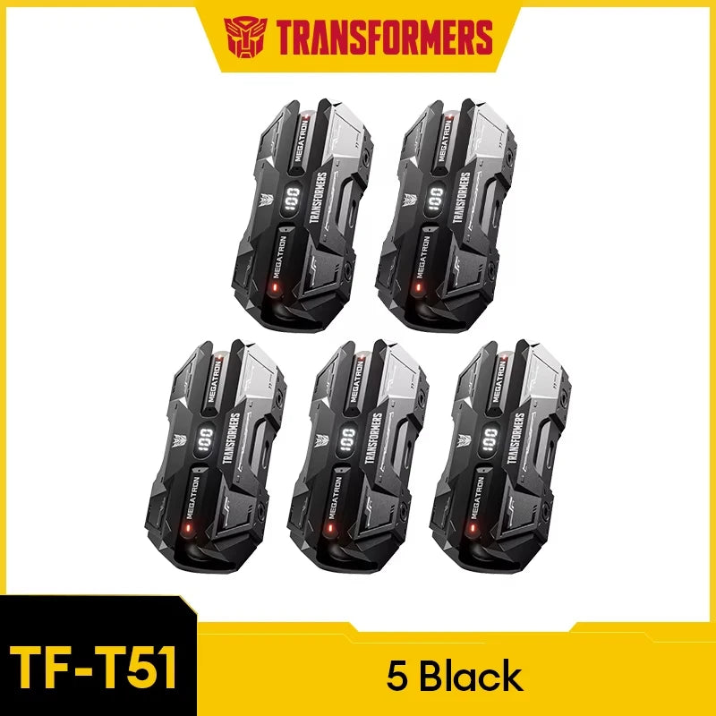 Fones Bluetooth Transformers TF-T51 – Potência e Estilo em Cada Batida