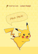 Fones de Ouvido Pokémon Pikachu Bluetooth 5.0 Sem Fio Redução de Ruído Esportiva Controle por Toque com Microfone