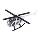 Brinquedo Helicóptero Infantil Modelo Avião de Simulação em Liga Metálica com Som e Luz - Presente para Crianças