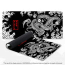 Large Japanese Dragon Gaming Mousepad - 90x40cm, 70x30cm 