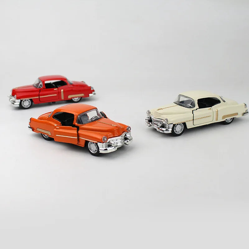 Miniatura Cadillac Vintage em Liga Metálica - Modelo Clássico de Carro Colecionável