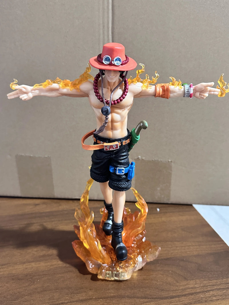 Portgas D. Ace – One Piece (28cm, com Luz) - Action Figure