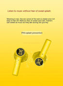 Fones de Ouvido Pokémon Pikachu Bluetooth 5.0 Sem Fio Redução de Ruído Esportiva Controle por Toque com Microfone