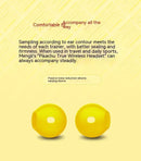 Fones de Ouvido Pokémon Pikachu Bluetooth 5.0 Sem Fio Redução de Ruído Esportiva Controle por Toque com Microfone