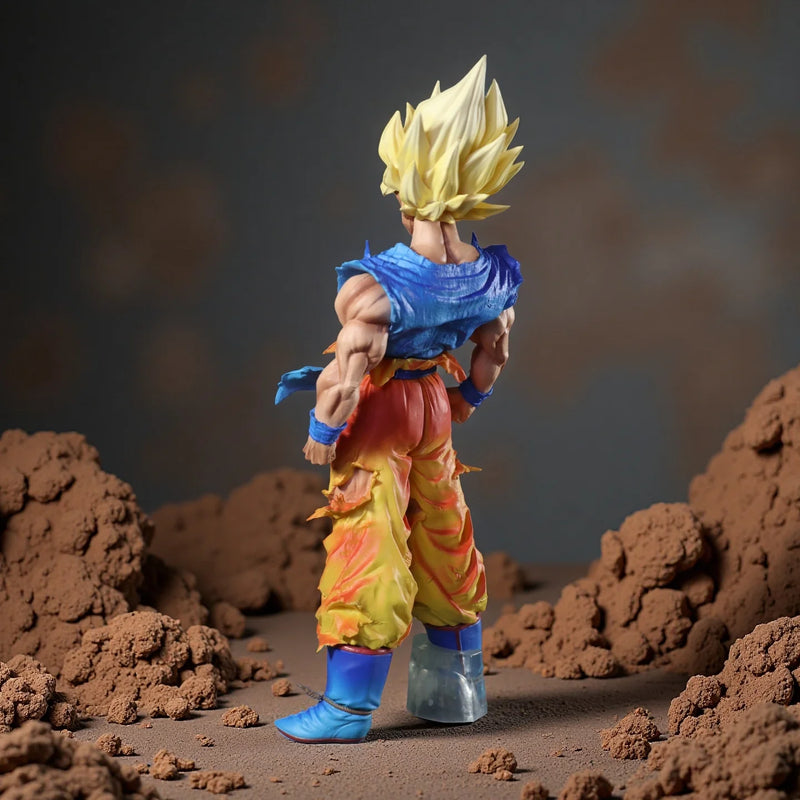 Action Figure Goku Super Saiyajin – 27cm (2 Cabeças Intercambiáveis)