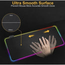 ALFA Mouse Pad Gamer Illuminated Rgb Led 80x30cm Black 