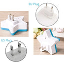 LED Estrelas, Lâmpada de Noite com Plugue EU/US para Decoração de Casa, Quarto, Berço e Corredor