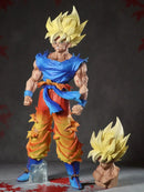 Action Figure Goku Super Saiyajin – 27cm (2 Cabeças Intercambiáveis)