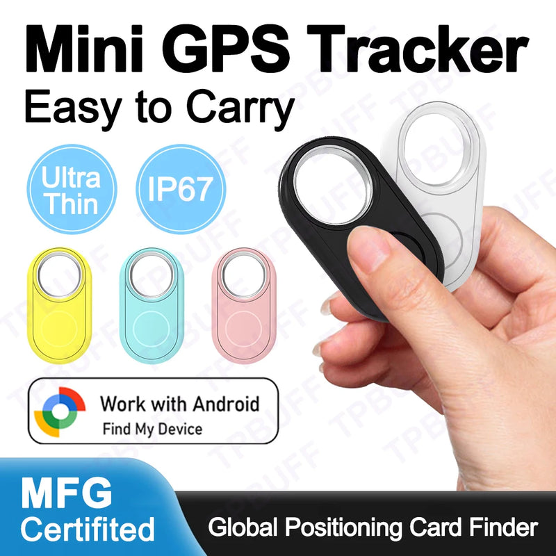 Mini GPS Tag Localizador Bluetooth Inteligente – Localize seus Itens com Facilidade