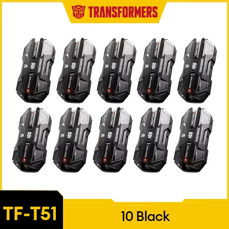 Fones Bluetooth Transformers TF-T51 – Potência e Estilo em Cada Batida