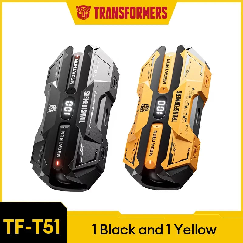 Fones Bluetooth Transformers TF-T51 – Potência e Estilo em Cada Batida