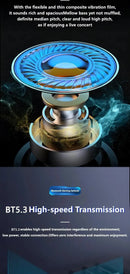 Fone de Ouvido Sem Fio X15 TWS com Display LED – Som Imersivo e Cancelamento de Ruído