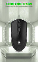 Mouse USB Óptico para Escritório e Jogos