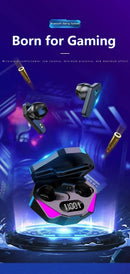 Fone de Ouvido Sem Fio X15 TWS com Display LED – Som Imersivo e Cancelamento de Ruído