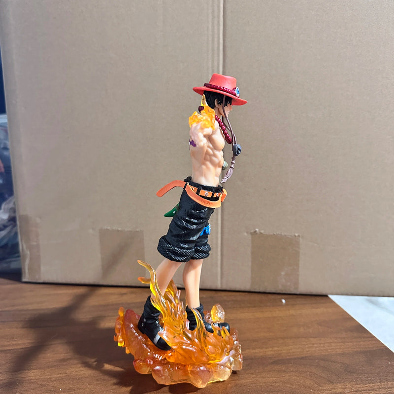 Portgas D. Ace – One Piece (28cm, com Luz) - Action Figure