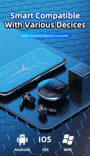 Fone de ouvido Bluetooth Gamer, Lenovo Original GM2 Pro 5.3