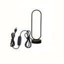 LED Ring Light for Bedroom and Living Room, Night Light with Three Colors and Dimmable Dimmable