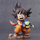 Action Figure Dragon Ball - Modelo Colecionável de Goku criança em PVC