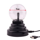 Plasma Ball Night Light com Efeito de Raios Mágicos, Lâmpada Lava com Alimentação por USB e Bateria AAA - Presentes para Crianças 2022