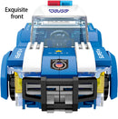 Blocos de Montar Carro de Polícia - Brinquedo Educativo e Criativo para Crianças