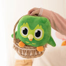 Duolingo Duo - Coruja Verde Fofa - Brinquedo de Pelúcia e Presente de Aniversário Pelúcia Kawaii